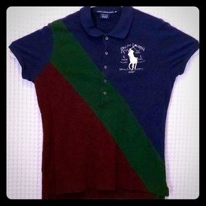 Ralph Lauren Sport Tri-Color Big Pony Graphic